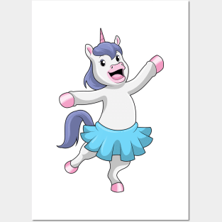 Unicorn as Ballerina at Ballet Posters and Art